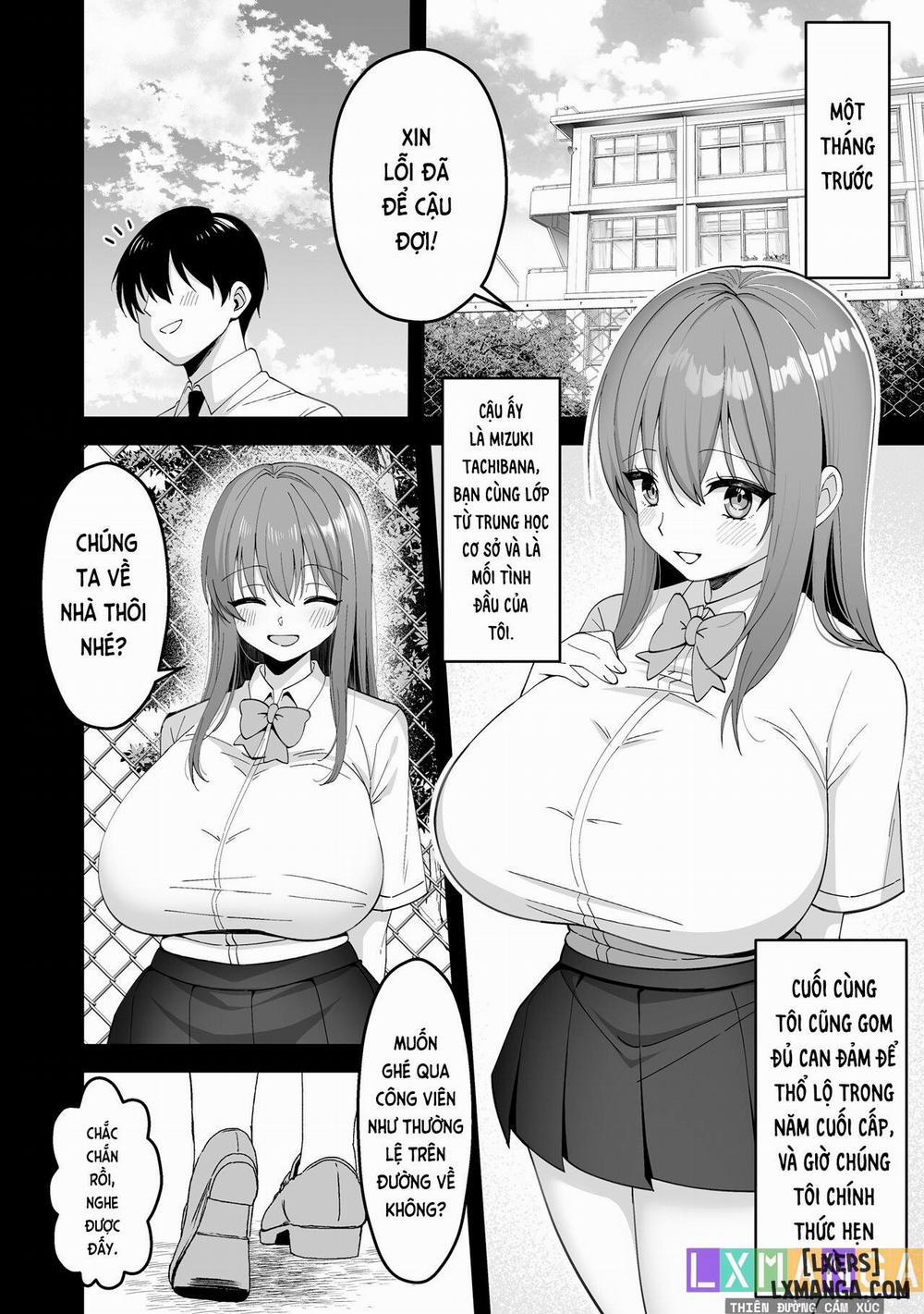Suieibu no Kanojo ga Netorarete Charao no Kyokon ni Ochiru made Oneshot. trang 5