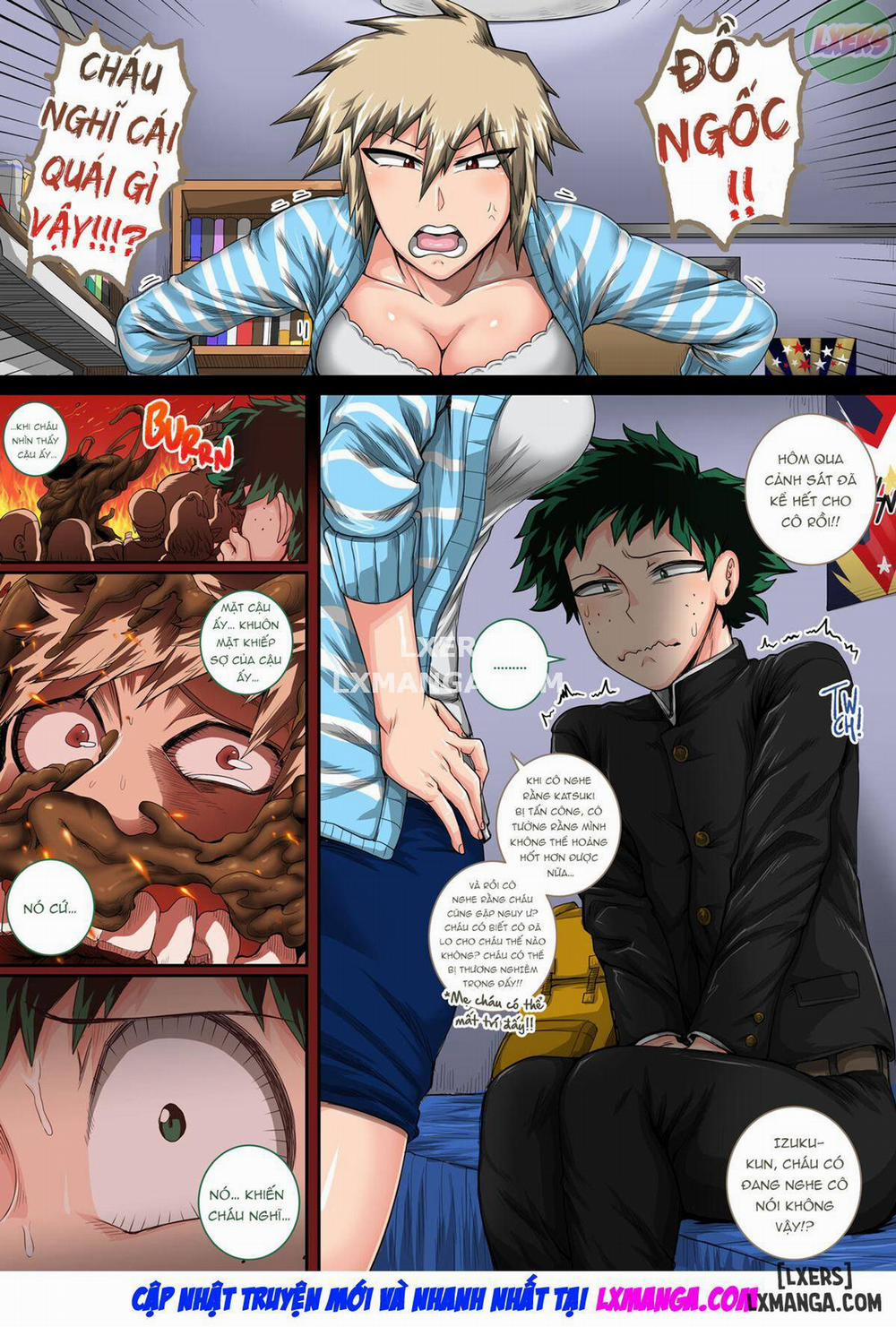 Summer Vacation With Bakugo's Mom Part Three Chapter One 2 END trang 5