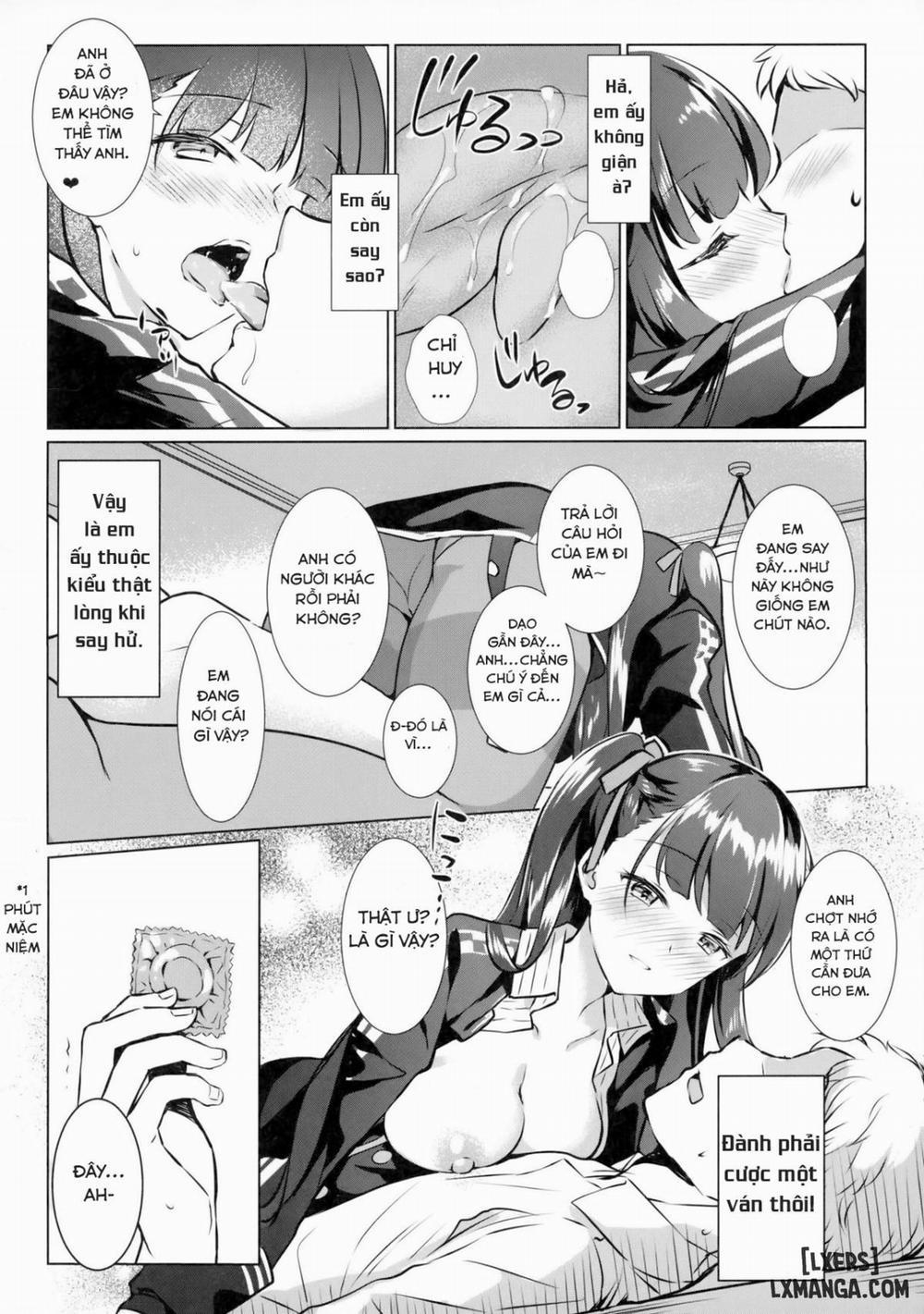 Sunao na Kanojo to Hetare Shikikan Oneshot trang 8