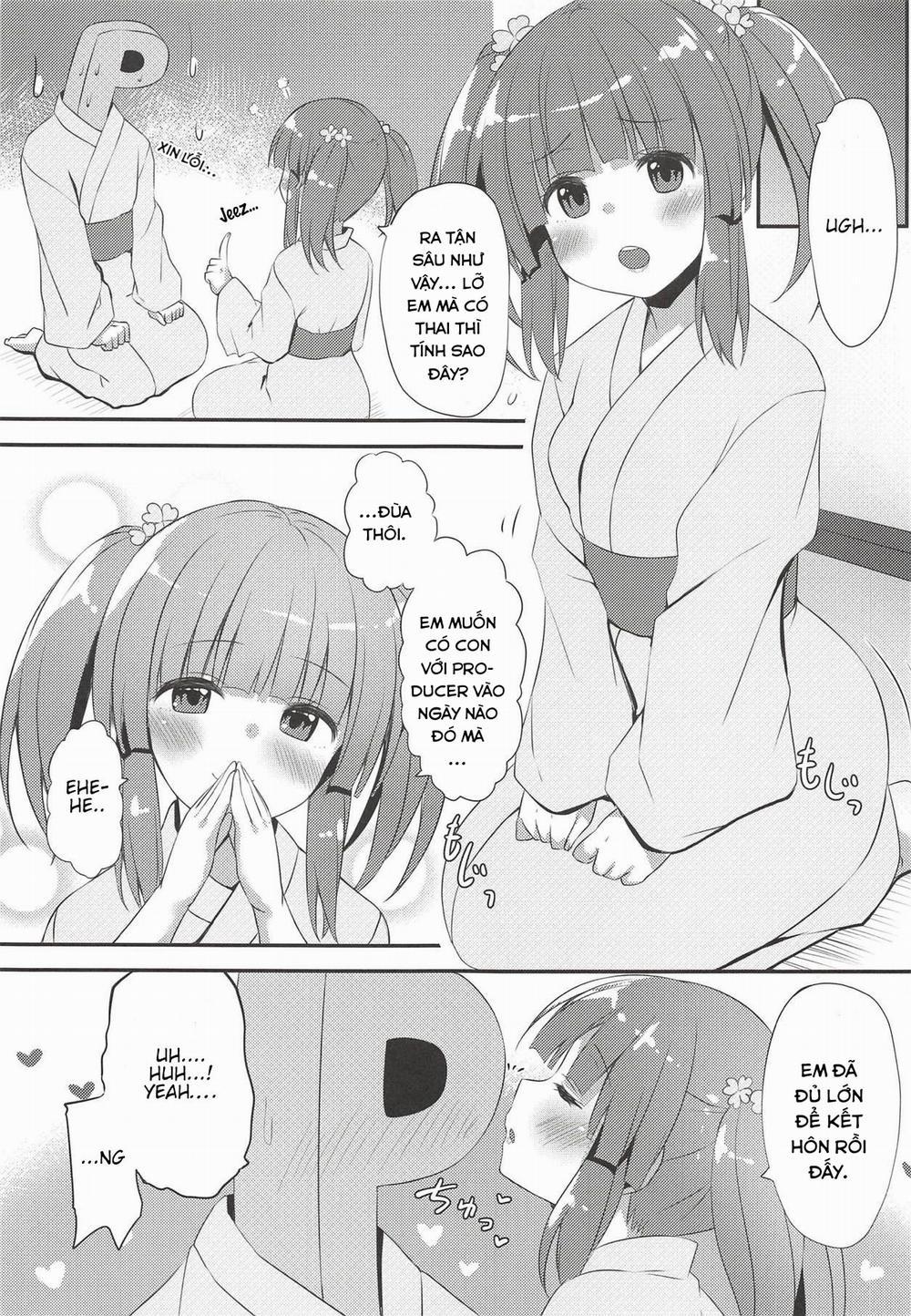 Suối nước nóng, Yukata và làm tình với Chieri. (THE IDOLM@STER CINDERELLA GIRLS) Chương Oneshot Trang 13