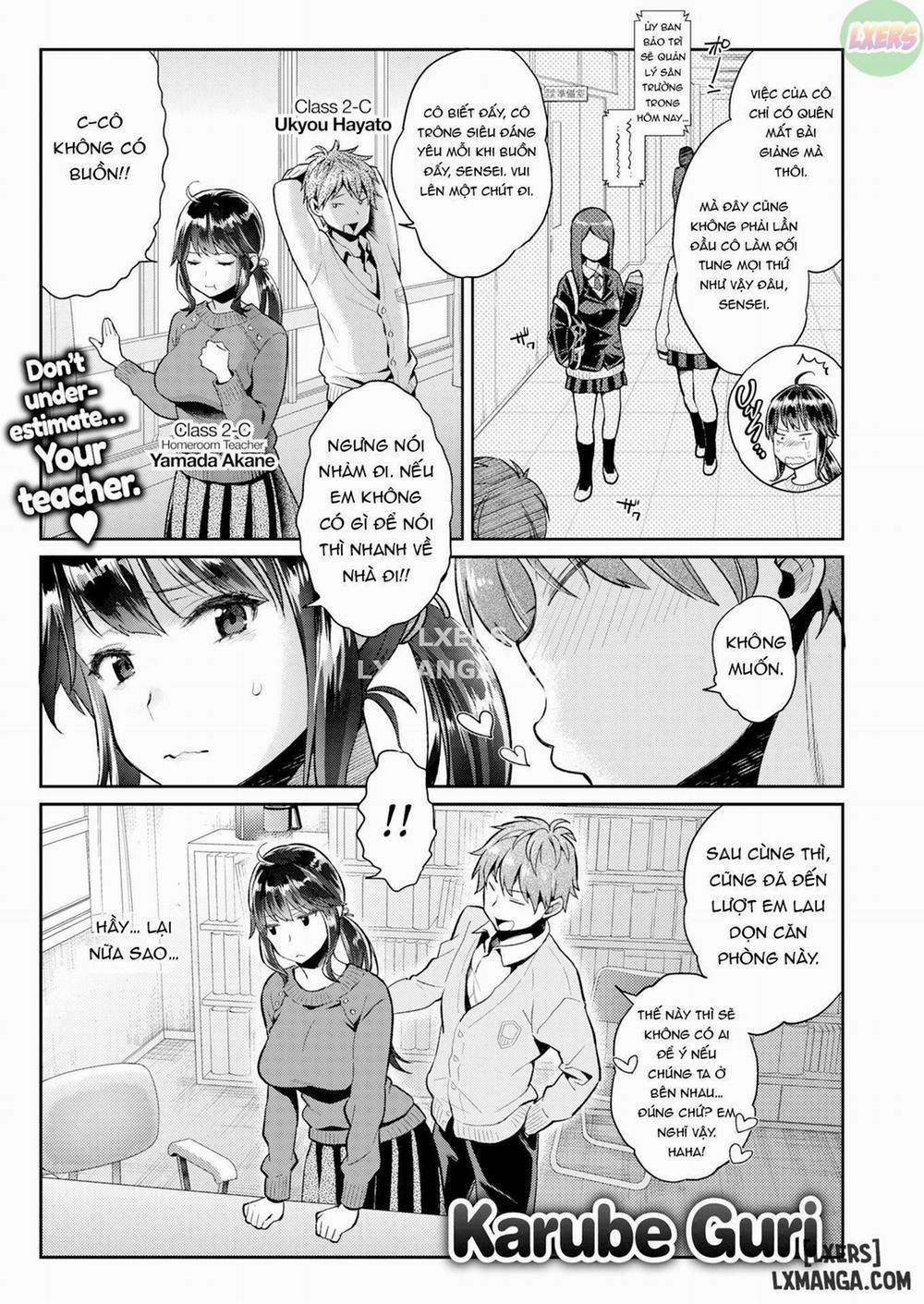 Supplementary Lessons With Sensei Oneshot trang 0