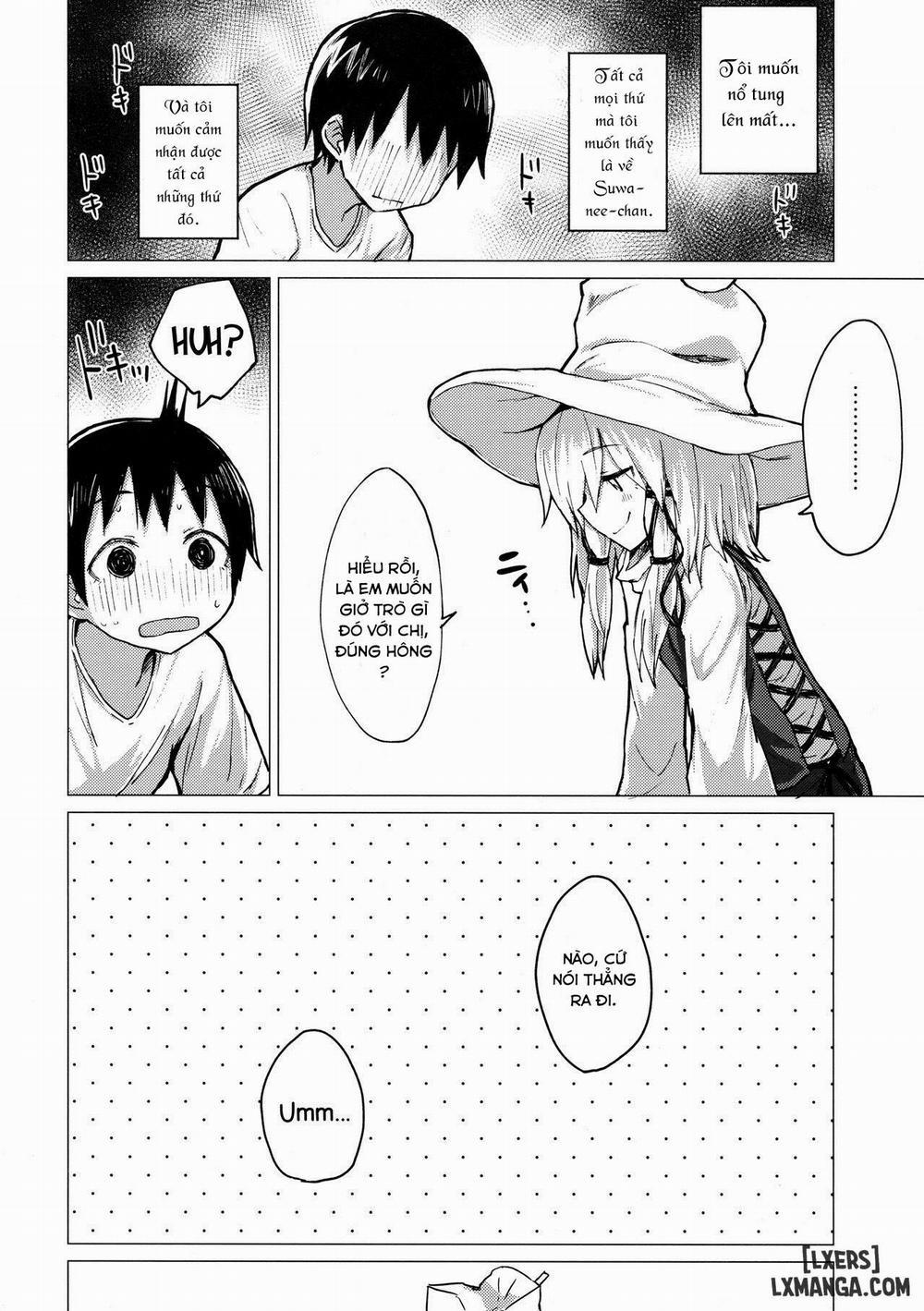 Suwa Nee-chan o Jikkuri Mite Sawaru Hon Suwa Shota Bangaihen 12 Oneshot trang 4