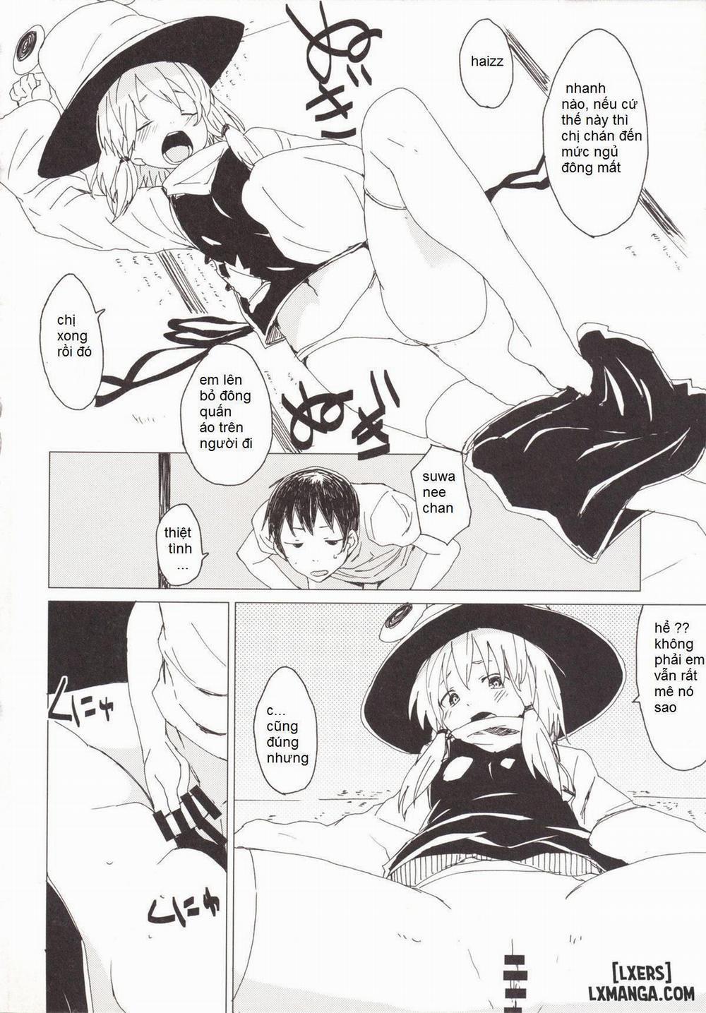 Suwa Shota 3.5 Suwako-sama to Daradara Eroi Koto Oneshot trang 2