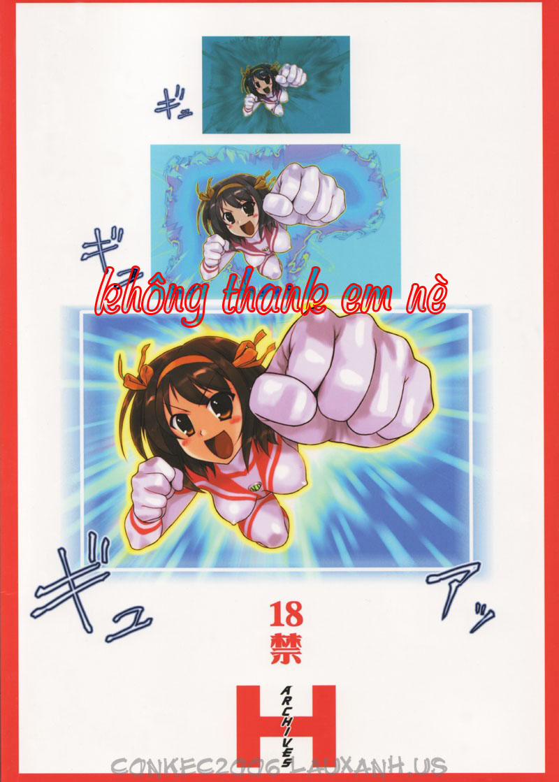 Suzumiya Haruhi no Rinkan (The Melancholy Of Haruhi Suzumiya) Chương Oneshot Full Color Trang 28