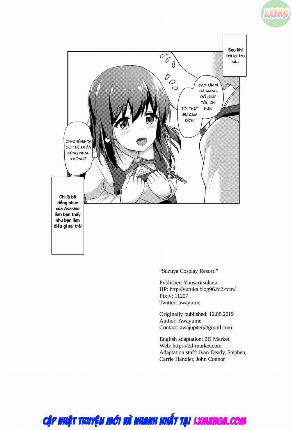 Suzuya Cosplay Report! Oneshot trang 31