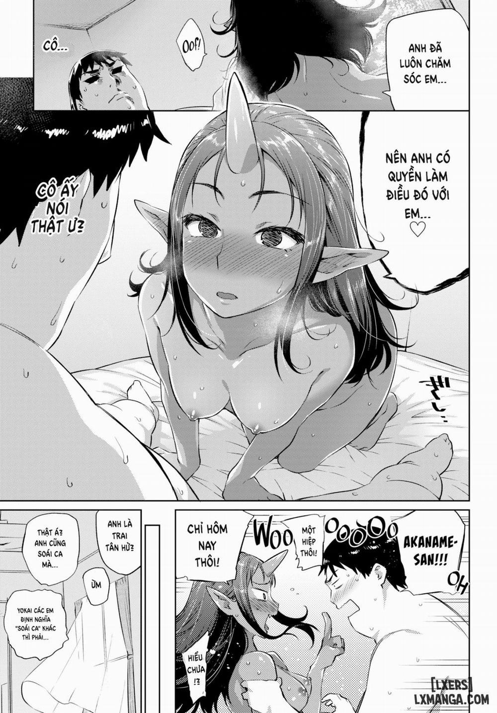 Sweating man and Akaname-san Chương Oneshot Trang 11