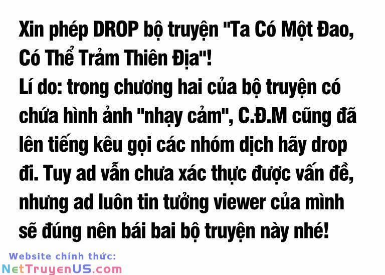 Ta Có Một Đao, Có Thể Trảm Thiên Địa! Chương 1 5 Trang 2