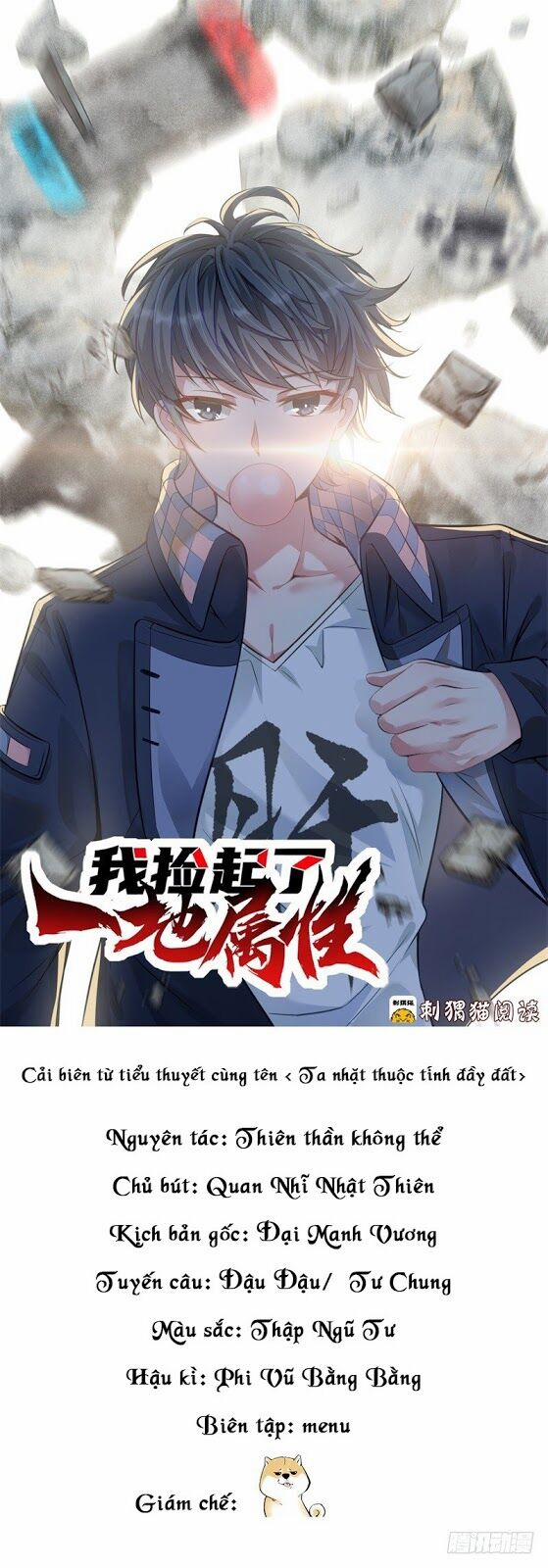 Ta Nhặt Được Thuộc Tính Tại Tu Chân Giới 2 trang 1