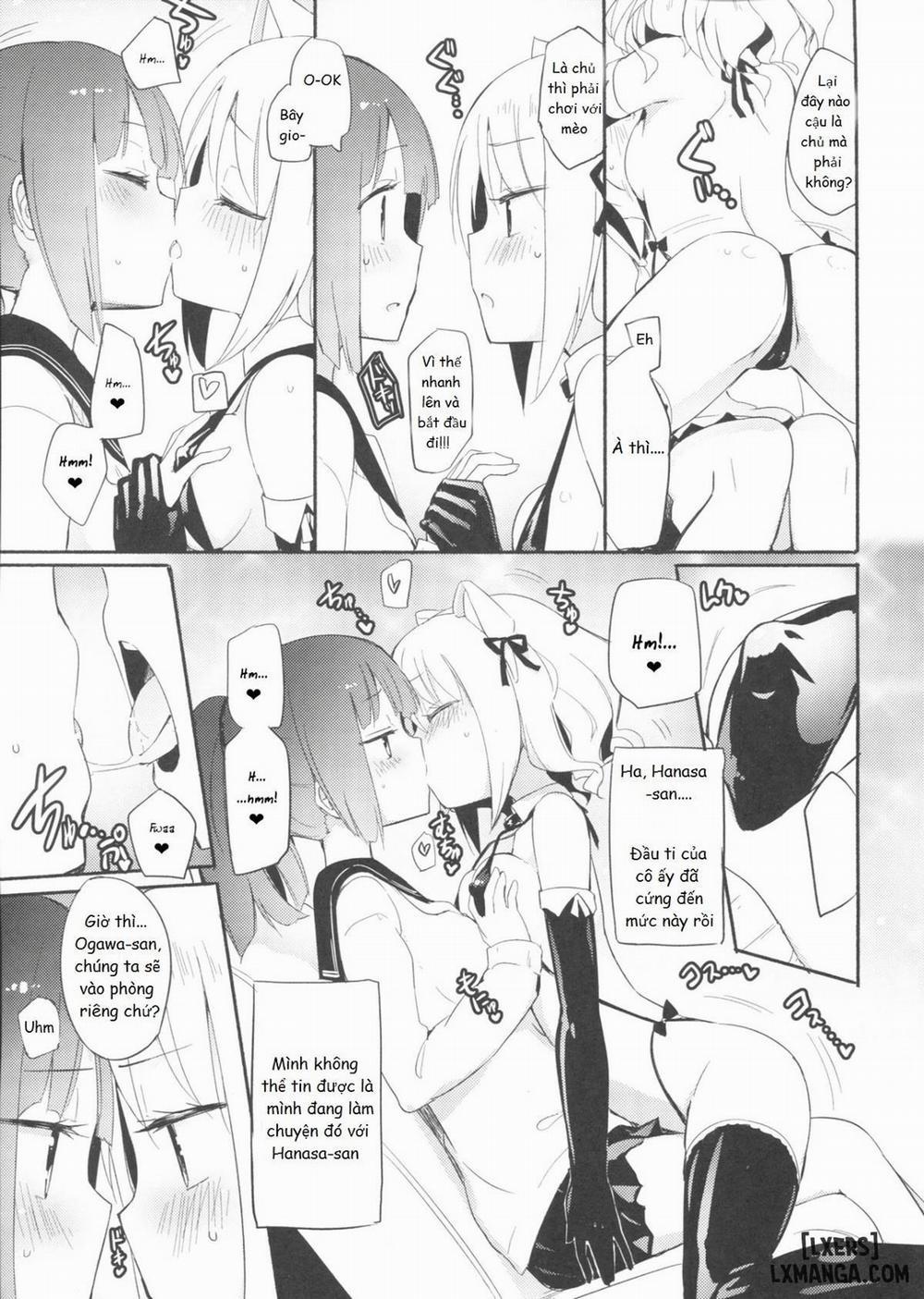 Tachi Masshigura ~Neko Cafe Yuri Goudou Chương Oneshot Trang 4