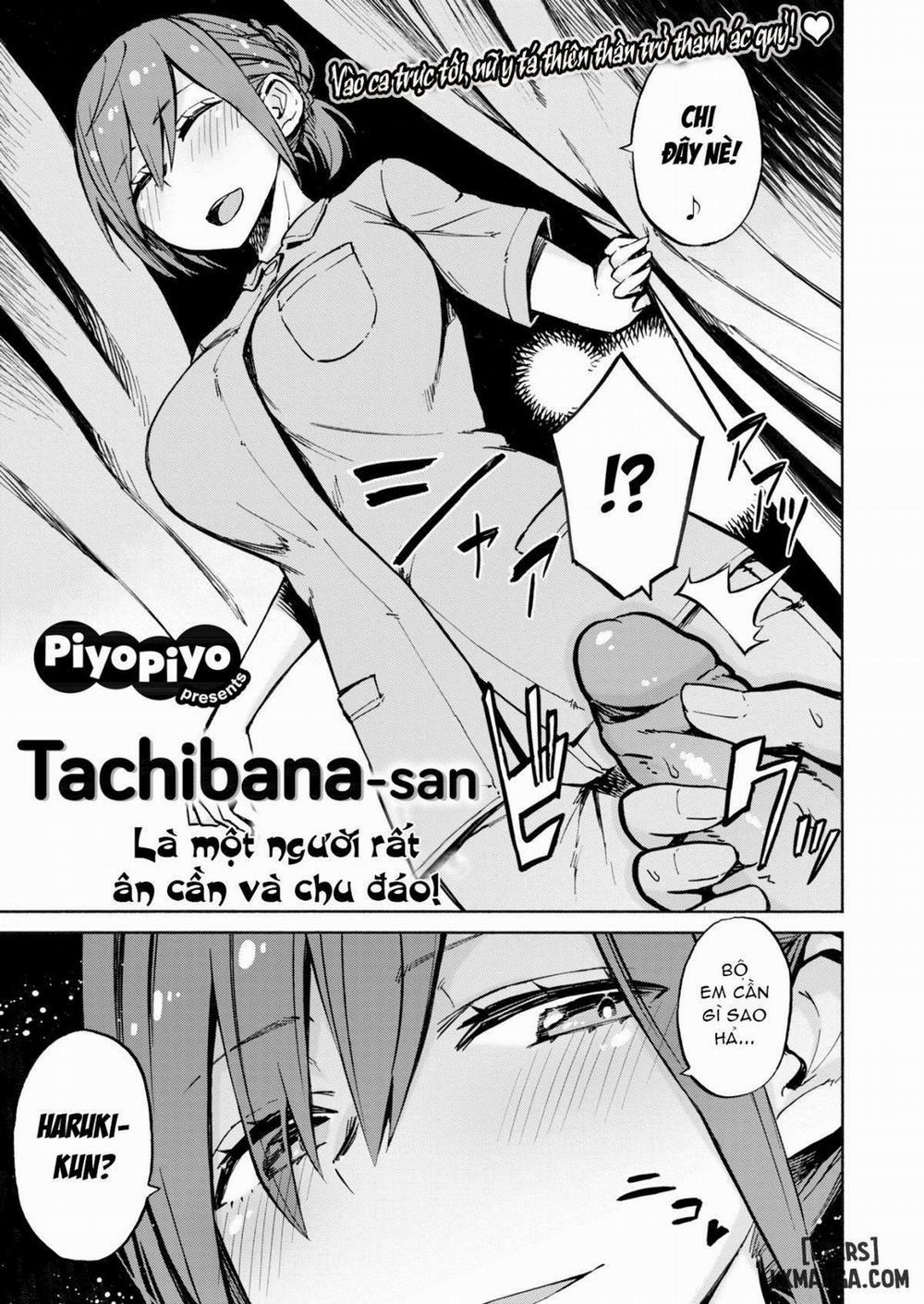 Tachibana-san Is So Kind Oneshot trang 2