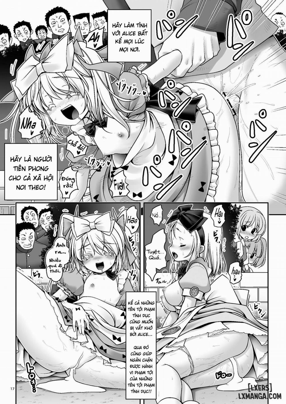 Tai Chikyuujin Seiyoku Seigyo You Jinzouningen Arisu Oneshot trang 16