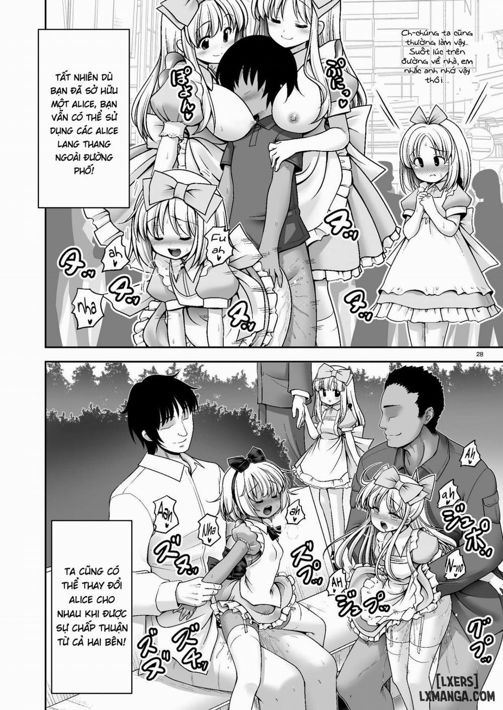 Tai Chikyuujin Seiyoku Seigyo You Jinzouningen Arisu Oneshot trang 27