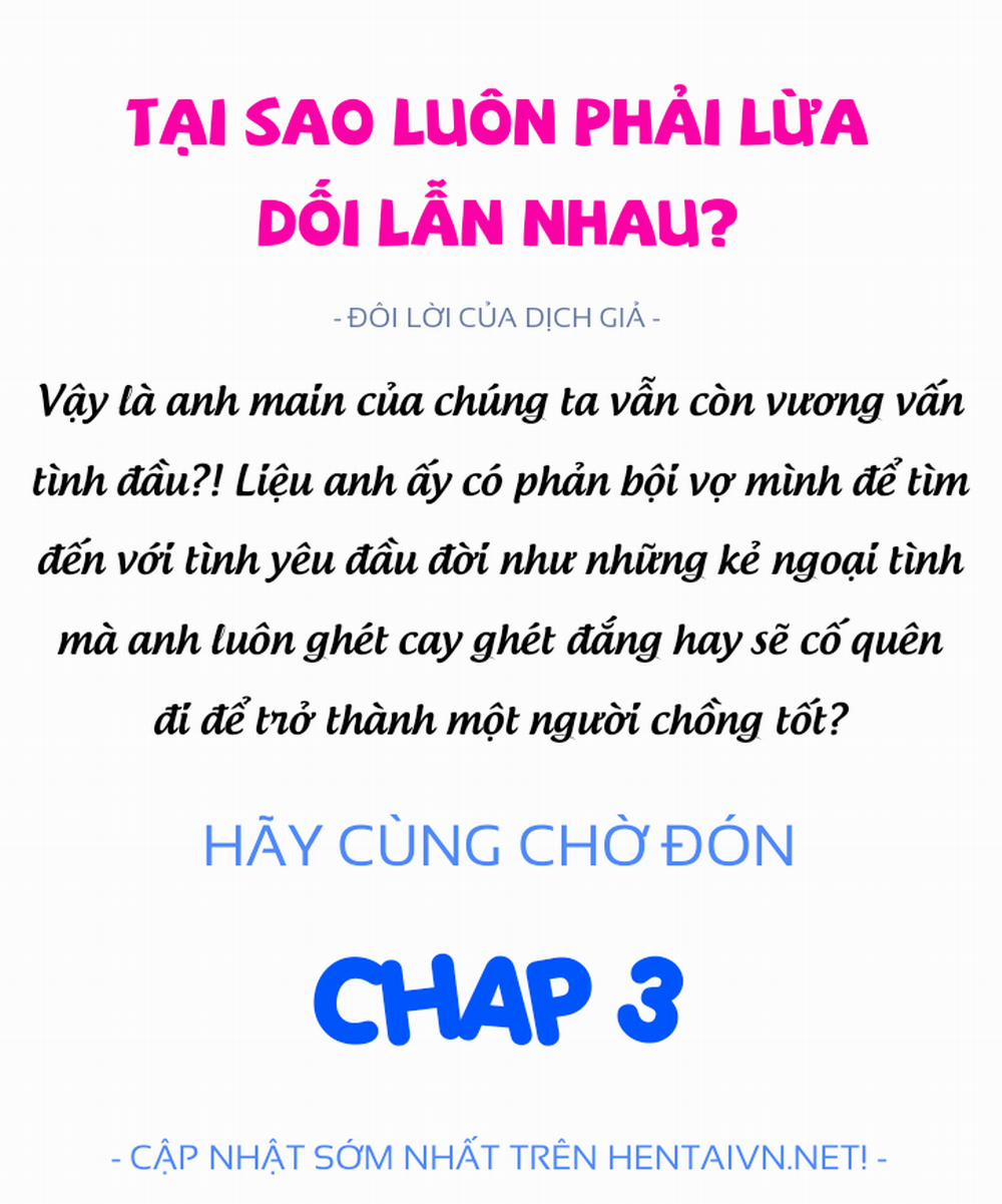 Tại sao luôn phải lừa dối lẫn nhau? Chương 0 V i anh xin l i Trang 10