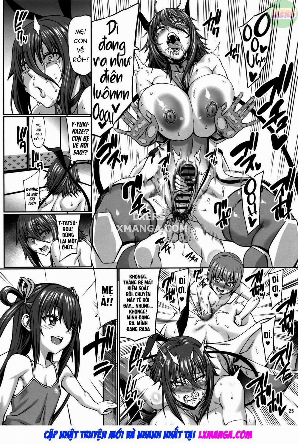 Taimanin Shiranui Musume no Osananajimi ni Te o Dasu Itazura Oba-san Hen Oneshot trang 29