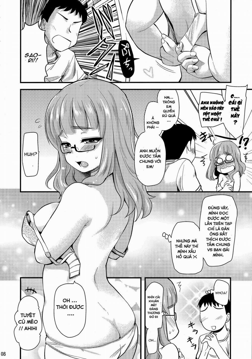 Takebe Saori-chan to iu Kanojoto Ofuro ni Hairu Hanashi (Girls Und Panzer) Chương Oneshot Trang 7