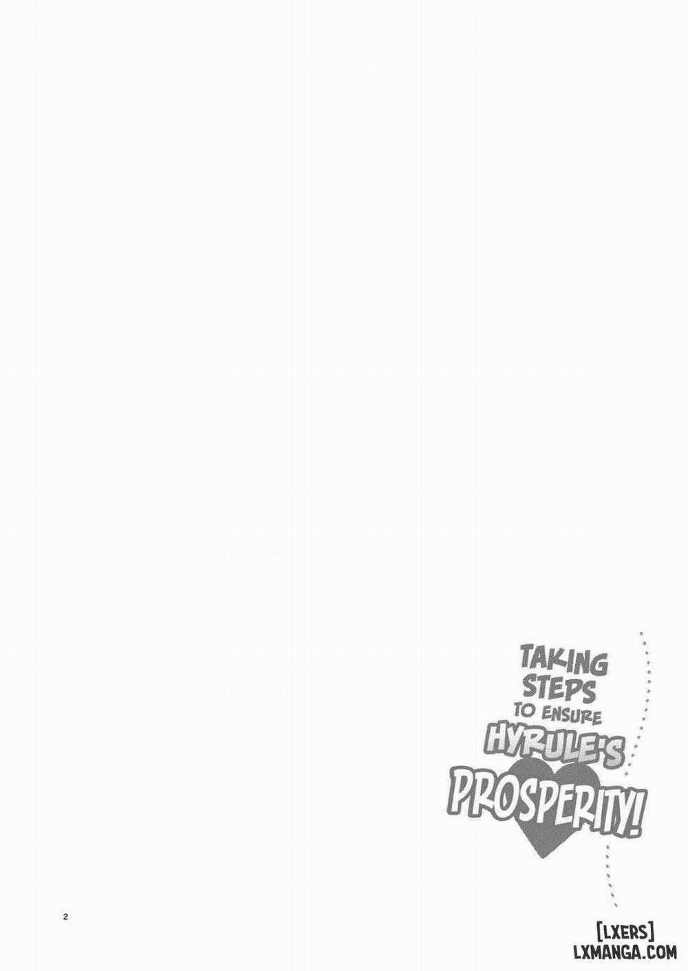 Taking Steps to Ensure Hyrule's Prosperity Oneshot trang 2