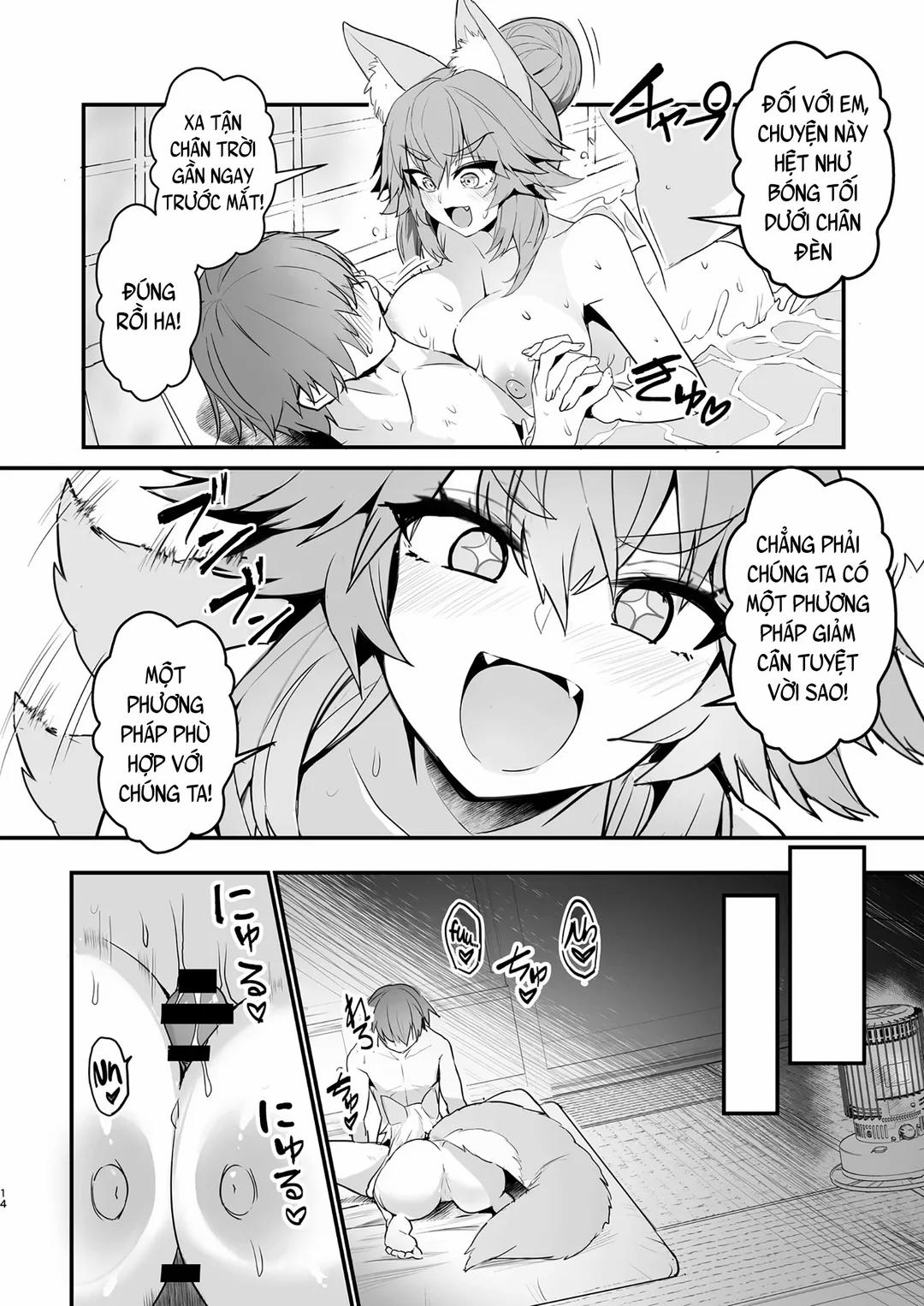 Tamamo-san Taikei Iji Workout Oneshot trang 13