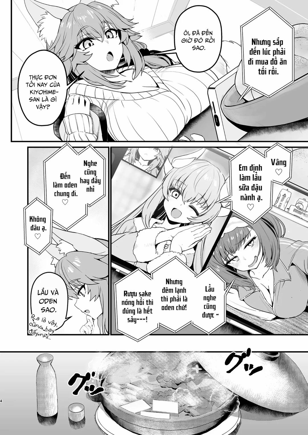 Tamamo-san Taikei Iji Workout Oneshot trang 3