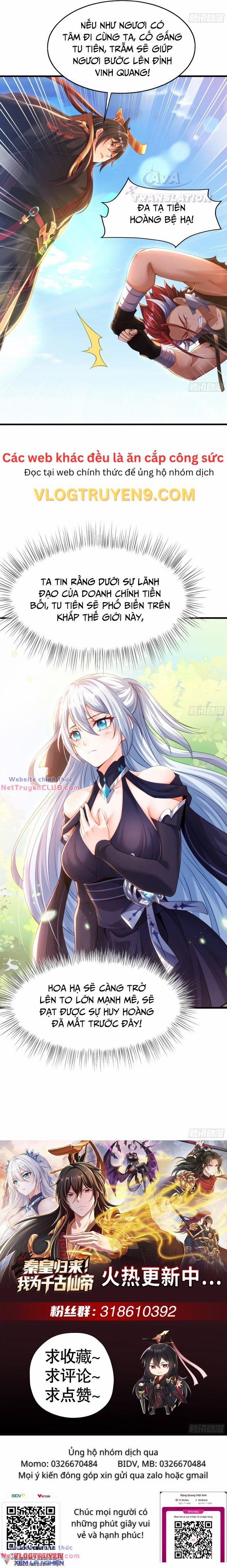 Tần Hoàng Trở Về! Ta Là Thiên Cổ Tiên Đế 6 trang 13