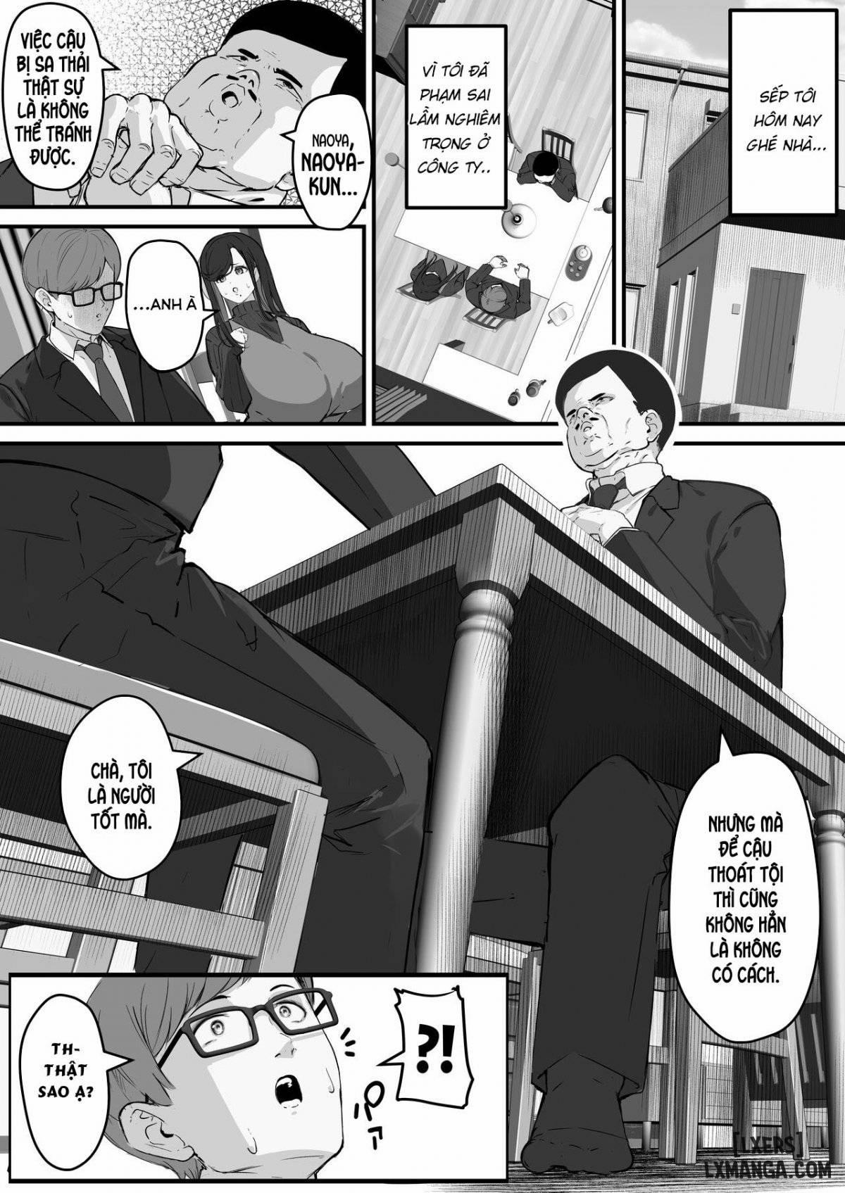 Tare Deka Chounyuu No Hitozuma Wa Chibi Erogaki No Nikubenki 1 trang 4