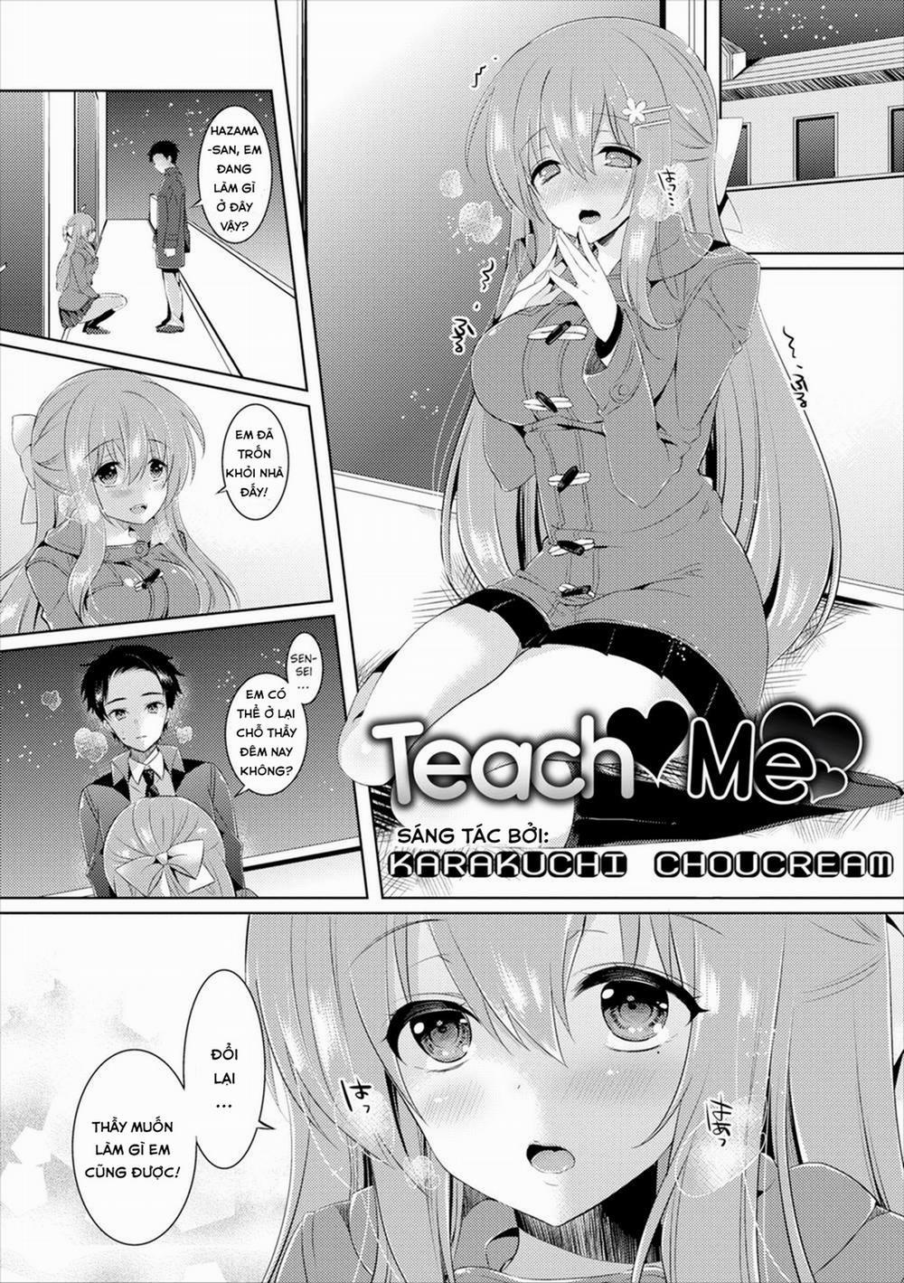 Teach me! Chương Oneshot Kh ng che Trang 2