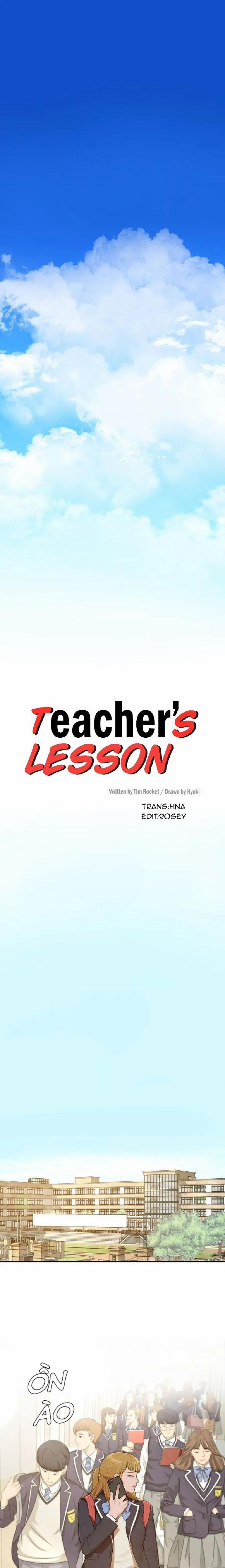 Teacher lesson [DROP] Chương 1 Trang 1