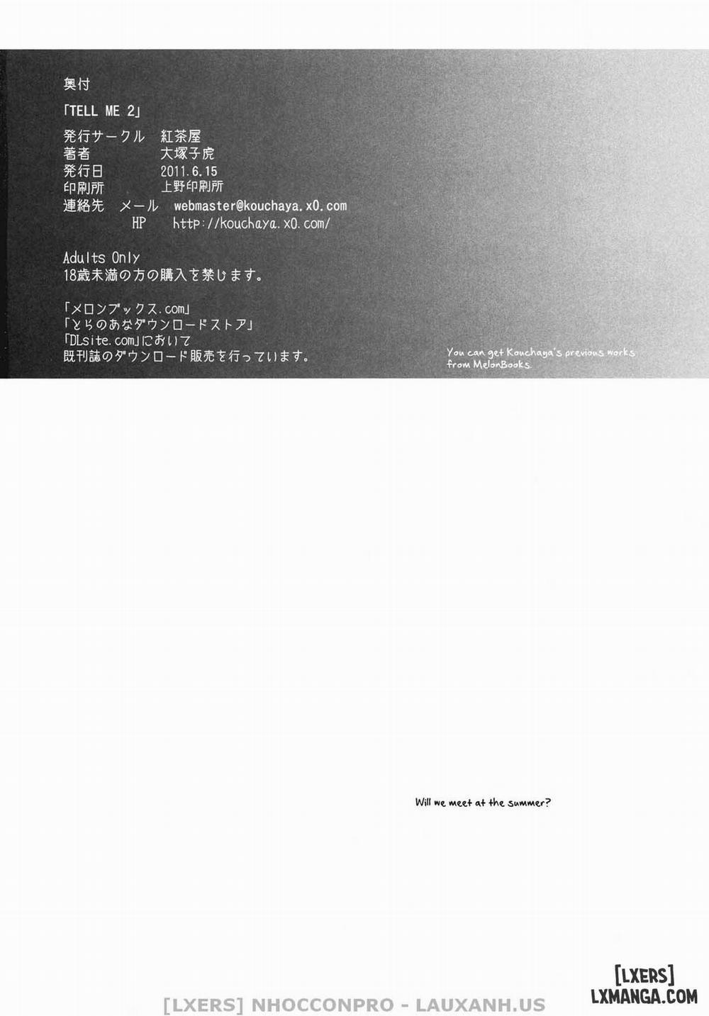 Tell Me 2 Oneshot trang 25