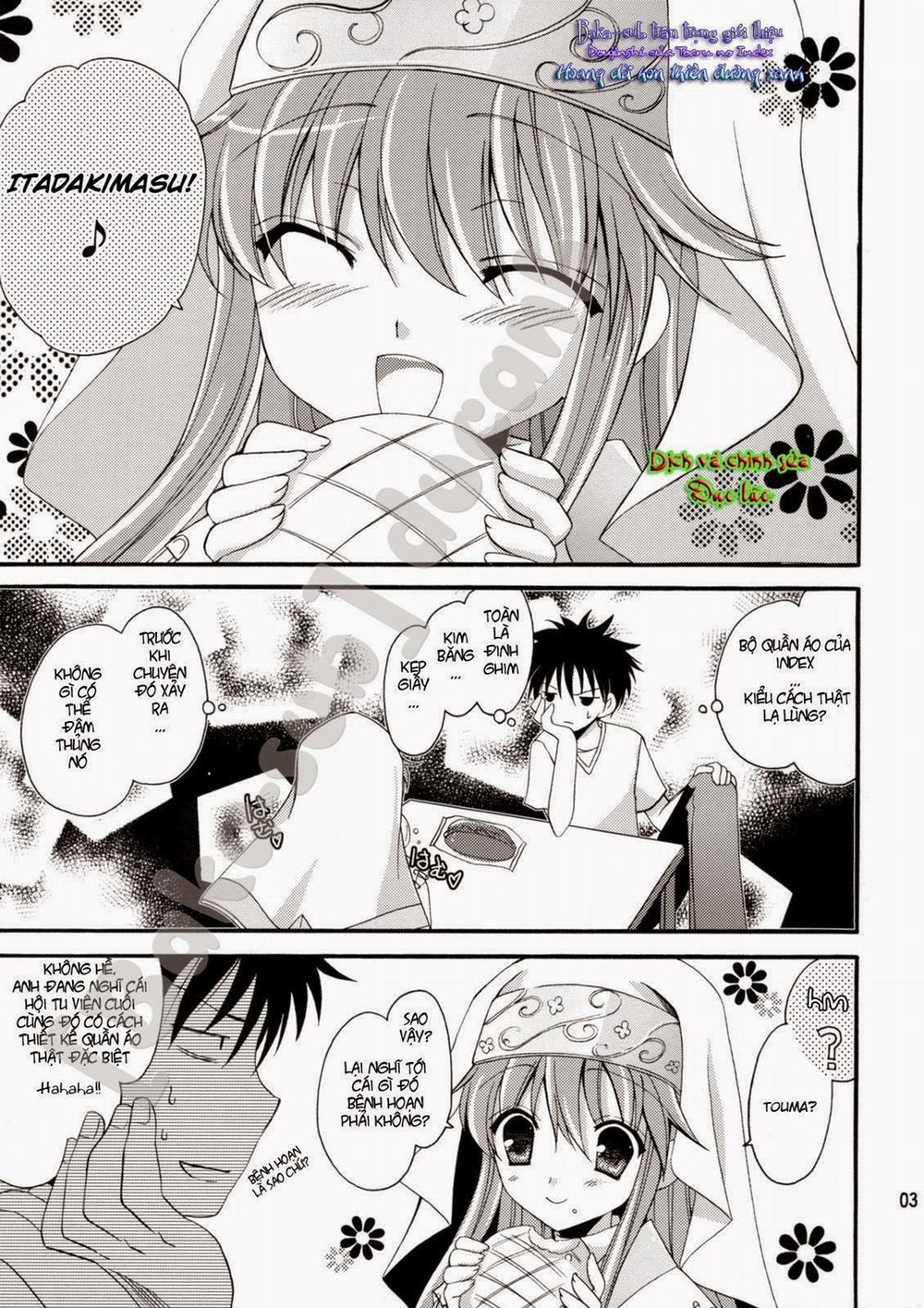 Tengoku Yori Yaban - WILDER THAN BLUE HEAVEN (Toaru Majutsu No Index) Chương Oneshot Trang 2