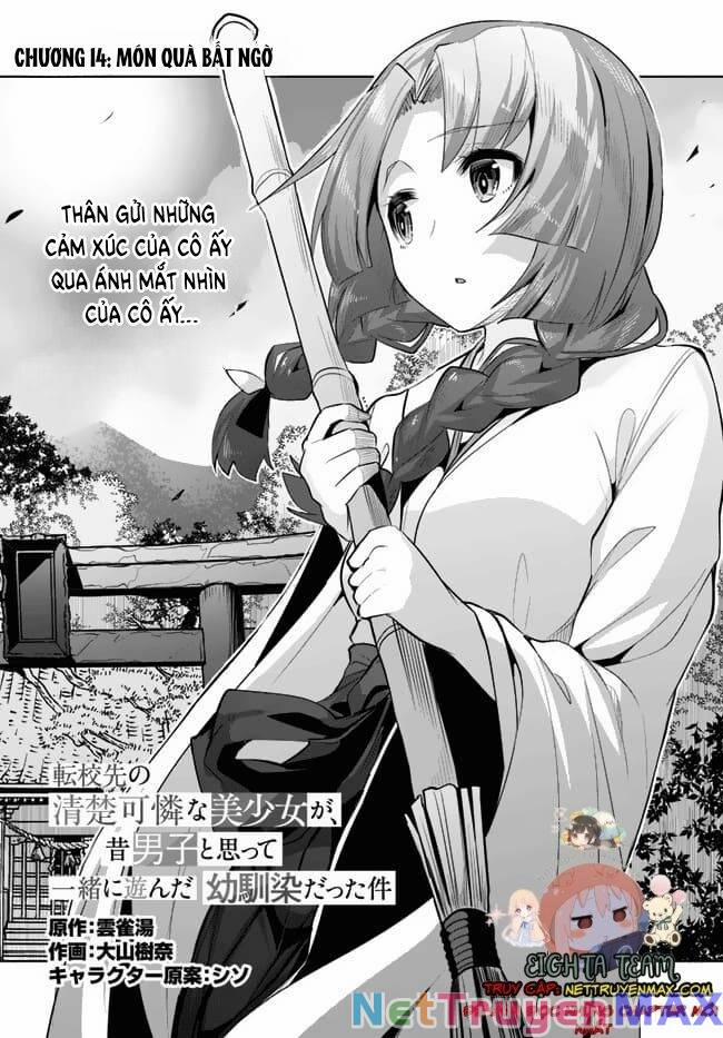 Tenkou-Saki No Seiso Karen Na Bishoujo Ga, Mukashi Danshi To Omotte Issho Ni Asonda Osananajimi Datt Chương 14 Trang 2