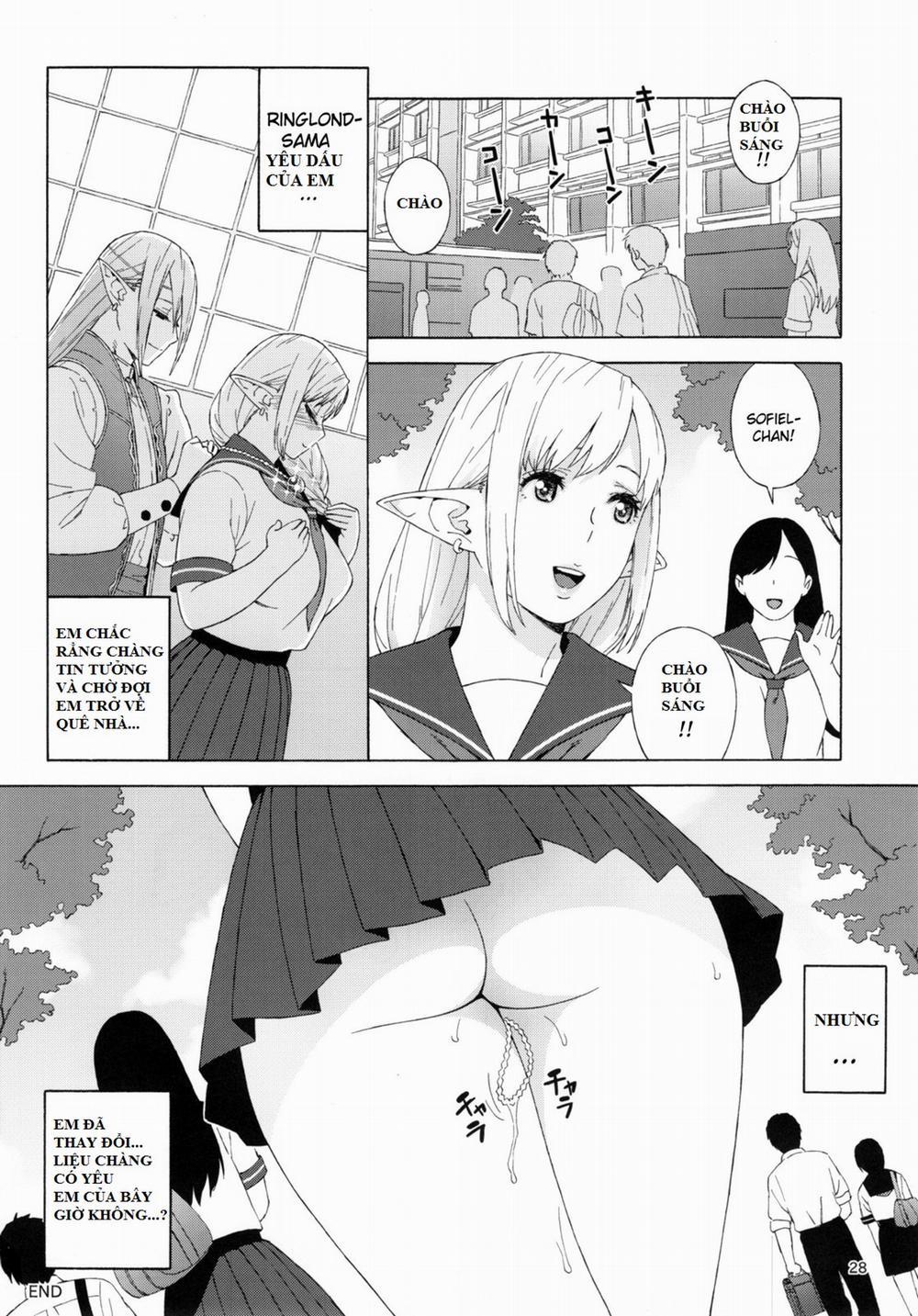 Tenkousei JK Elf 2 -Kegasareta Konyaku no Akashi- Chương Oneshot Trang 24