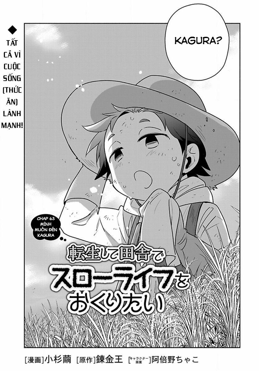 Tensei Shite Inaka De Slowlife Wo Okuritai 63 trang 2