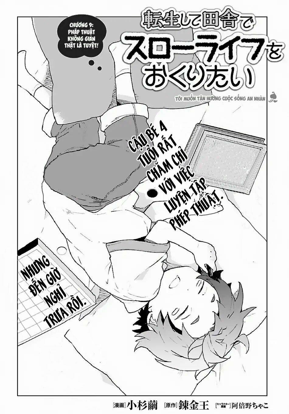 Tensei Shite Inaka De Slowlife Wo Okuritai 9 trang 2