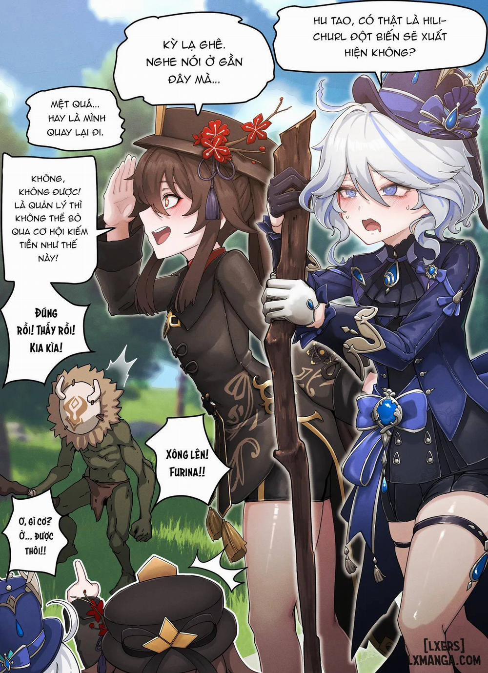 Teyvat Gravure #08: Hu Tao & Furina Oneshot trang 2