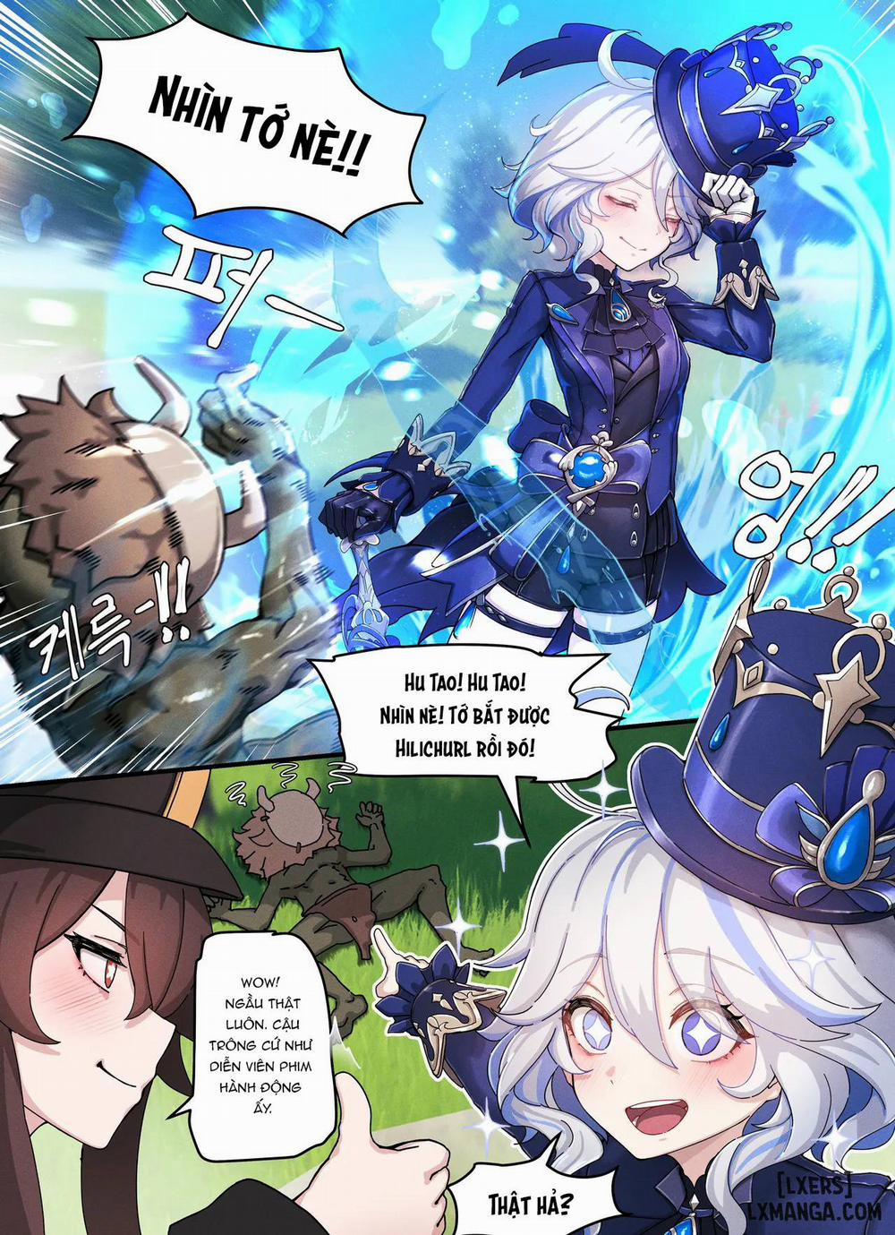 Teyvat Gravure #08: Hu Tao & Furina Oneshot trang 3