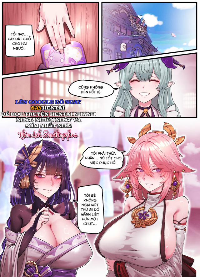 Teyvat gravure phần 09_ raiden và miko 1 trang 17