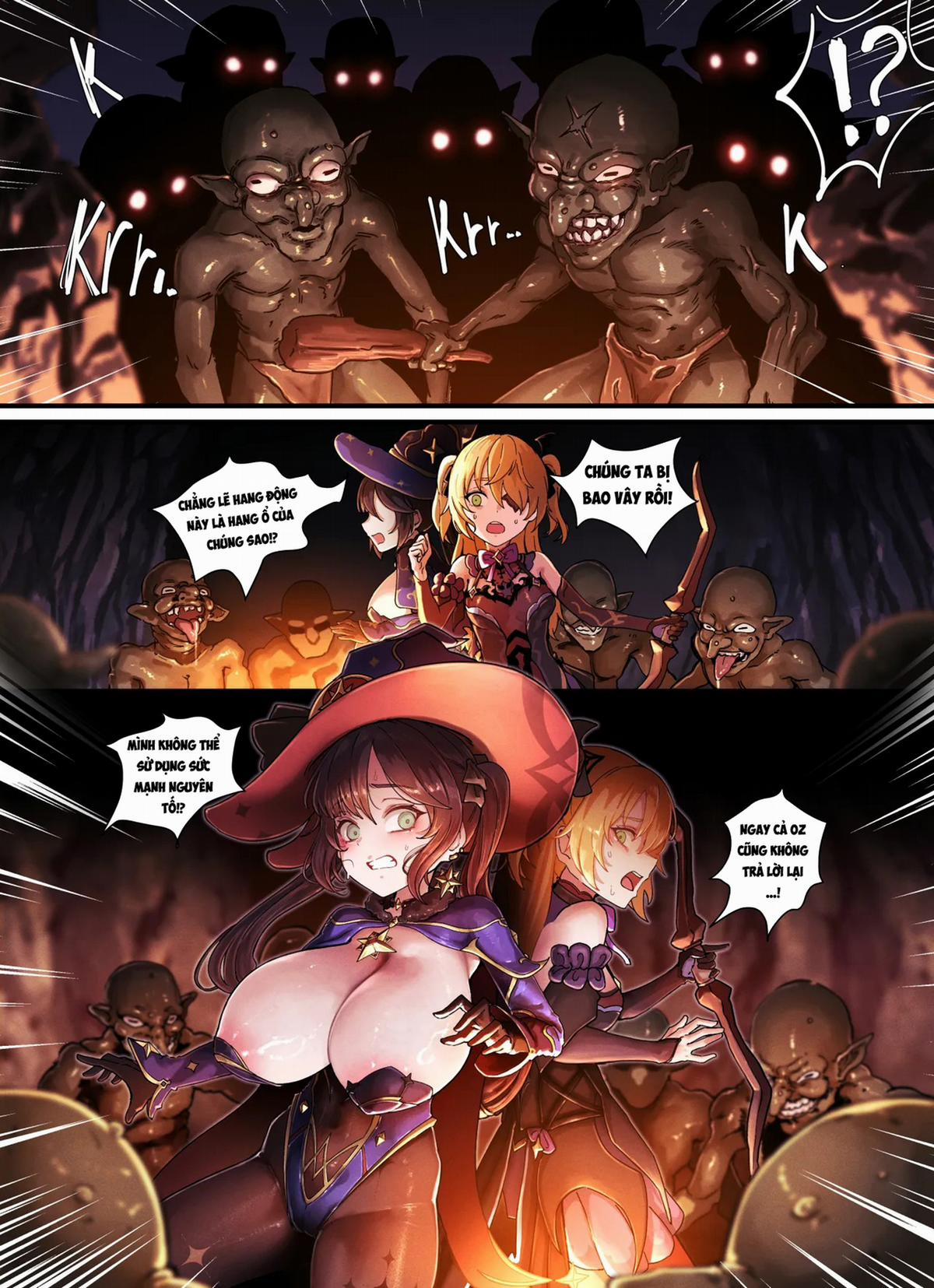 Teyvat Gravure phần 10_ Mona và Fischl 1 trang 2