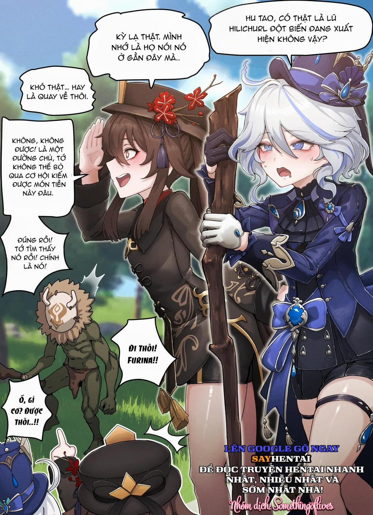 Teyvat Gravure phần 8: Hu Tao và Furina 1 trang 1