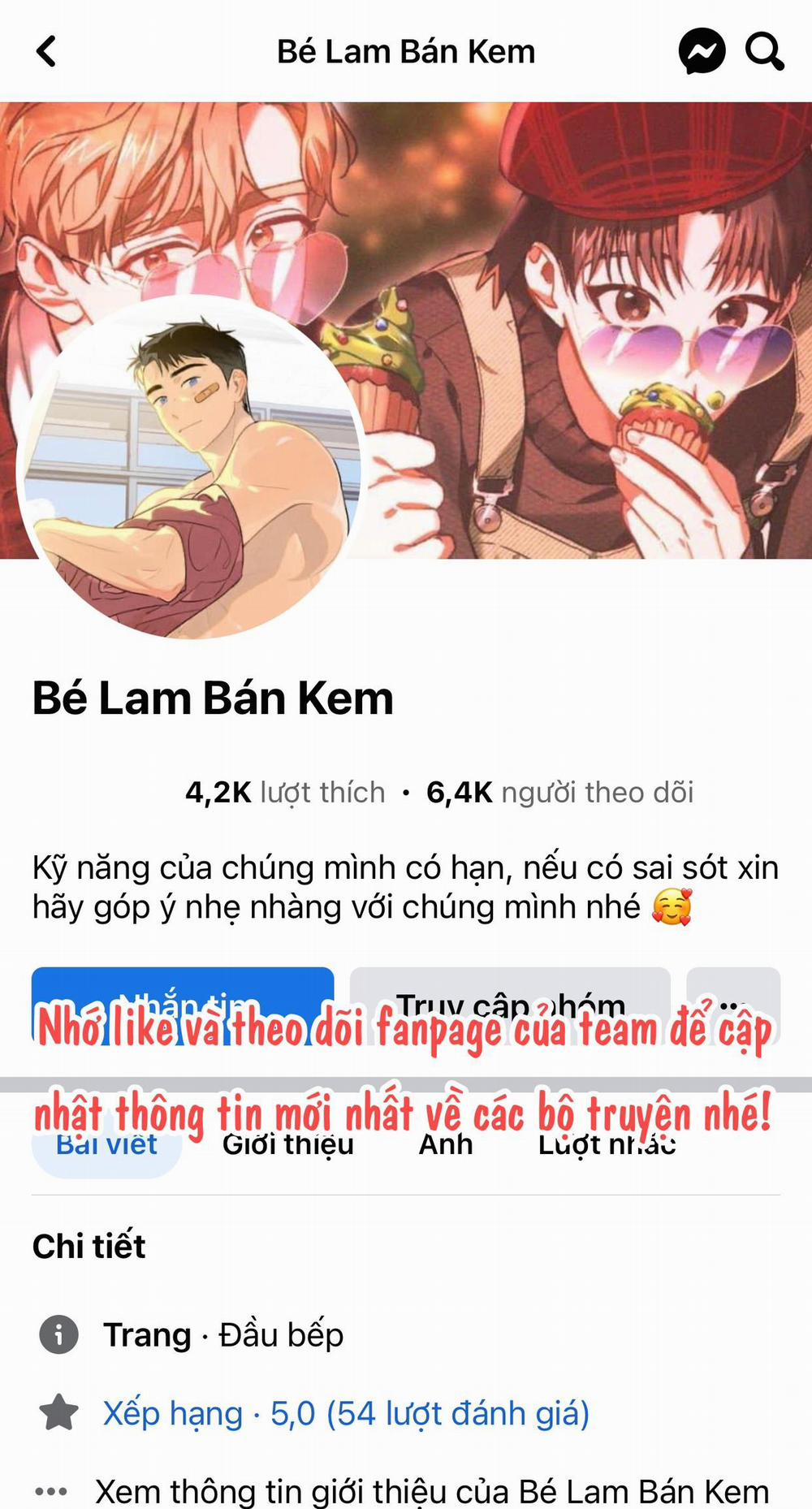 Tham Hoan – Bé Lam Bán Kem Chương 10 Trang 52