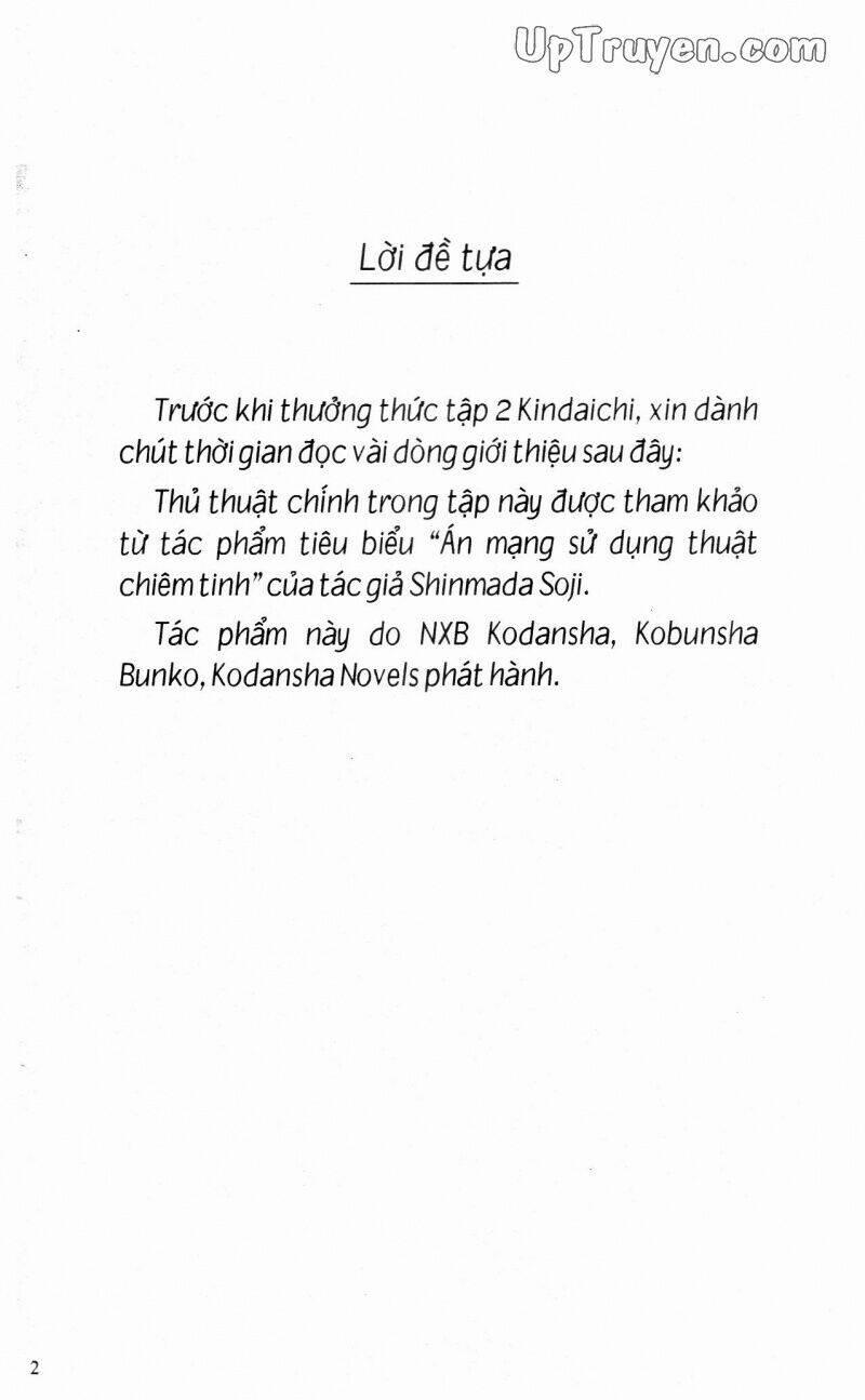 Thám Tử Kindaichi (Bản Đẹp) Chương 2 Trang 5