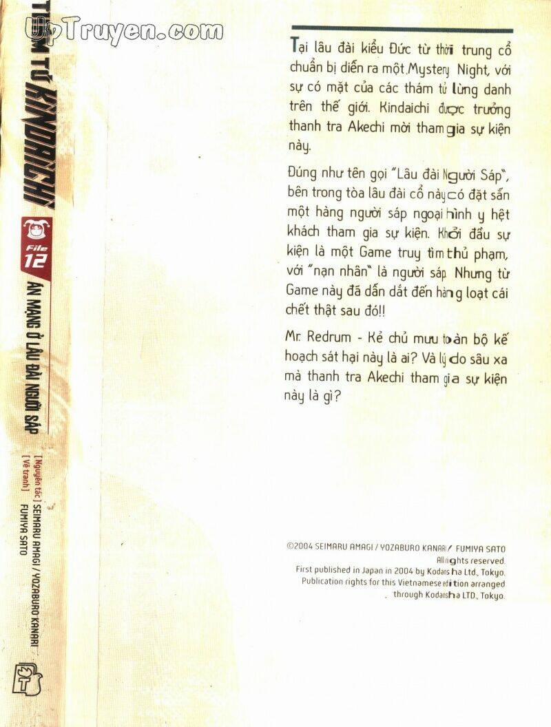 Thám Tử Kindaichi (Special Edition) 12 trang 2