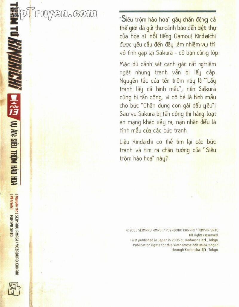 Thám Tử Kindaichi (Special Edition) 13 trang 2