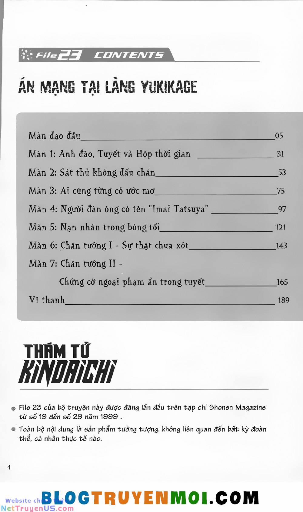 Thám Tử Kindaichi (Special Edition) Chương 23 Trang 4