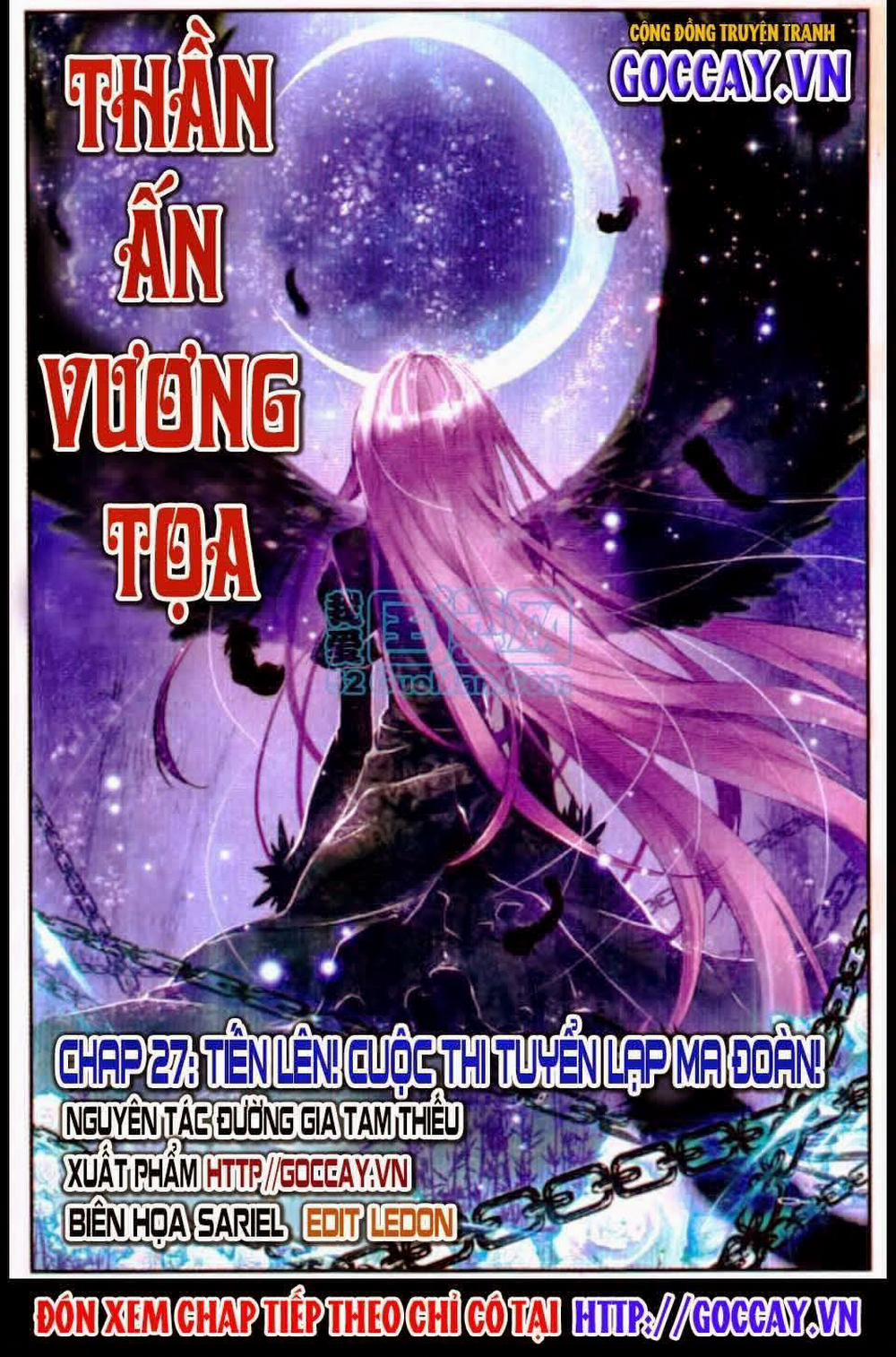 Thần Ấn Vương Tọa 27 trang 1