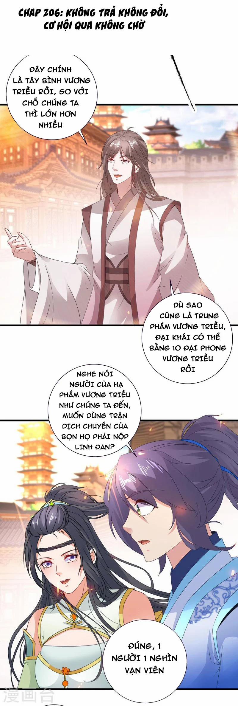 Thần Hồn Võ Đế 206 trang 1