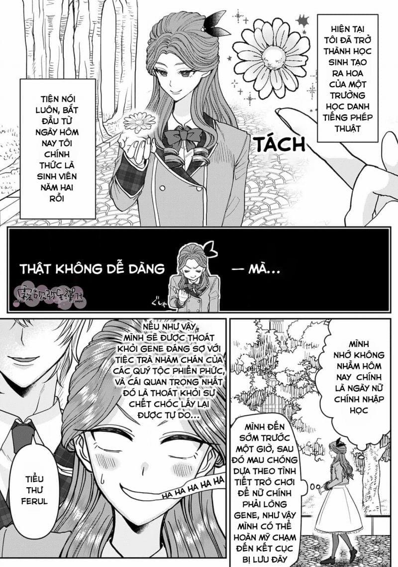 Thân Là Ác Nữ Trong Game Otome Lại Đi Vào Con …g Lược Hoàng Tử, Thấy Rõ Chỉ Là Nhân Vật Phản Diện 1.1 trang 9