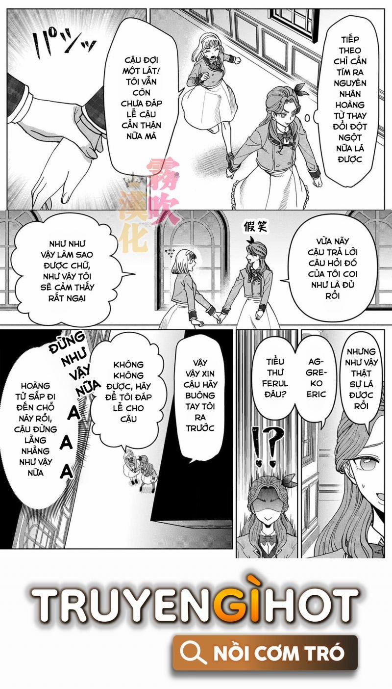 Thân Là Ác Nữ Trong Game Otome Lại Đi Vào Con …g Lược Hoàng Tử, Thấy Rõ Chỉ Là Nhân Vật Phản Diện 2.2 trang 4