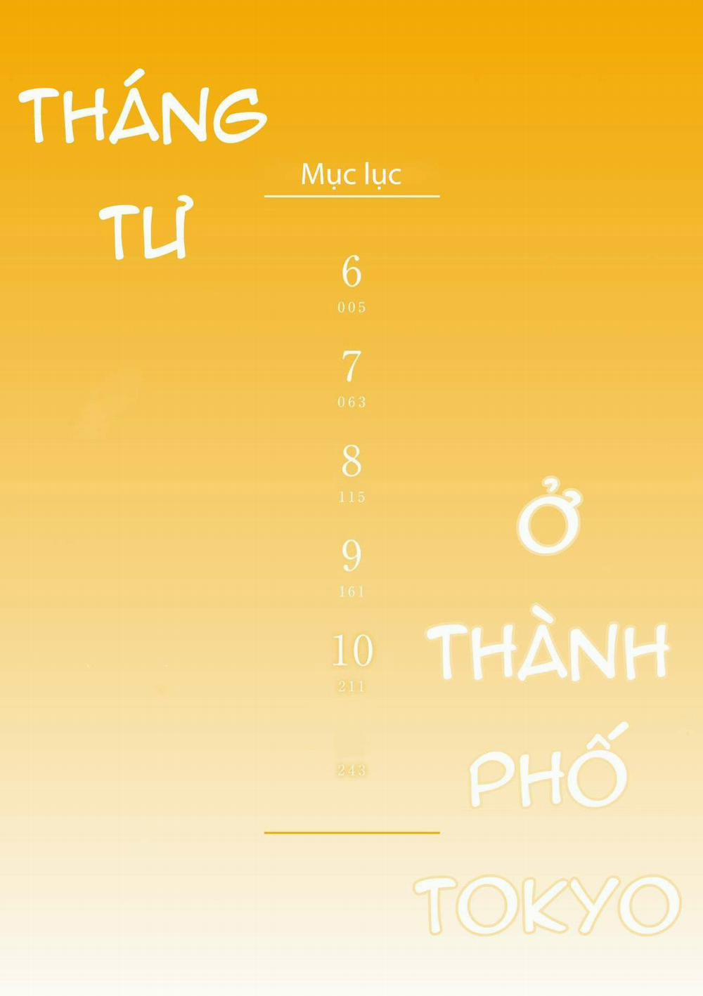 Tháng Tư Ở Thành Phố Tokyo 6 trang 2