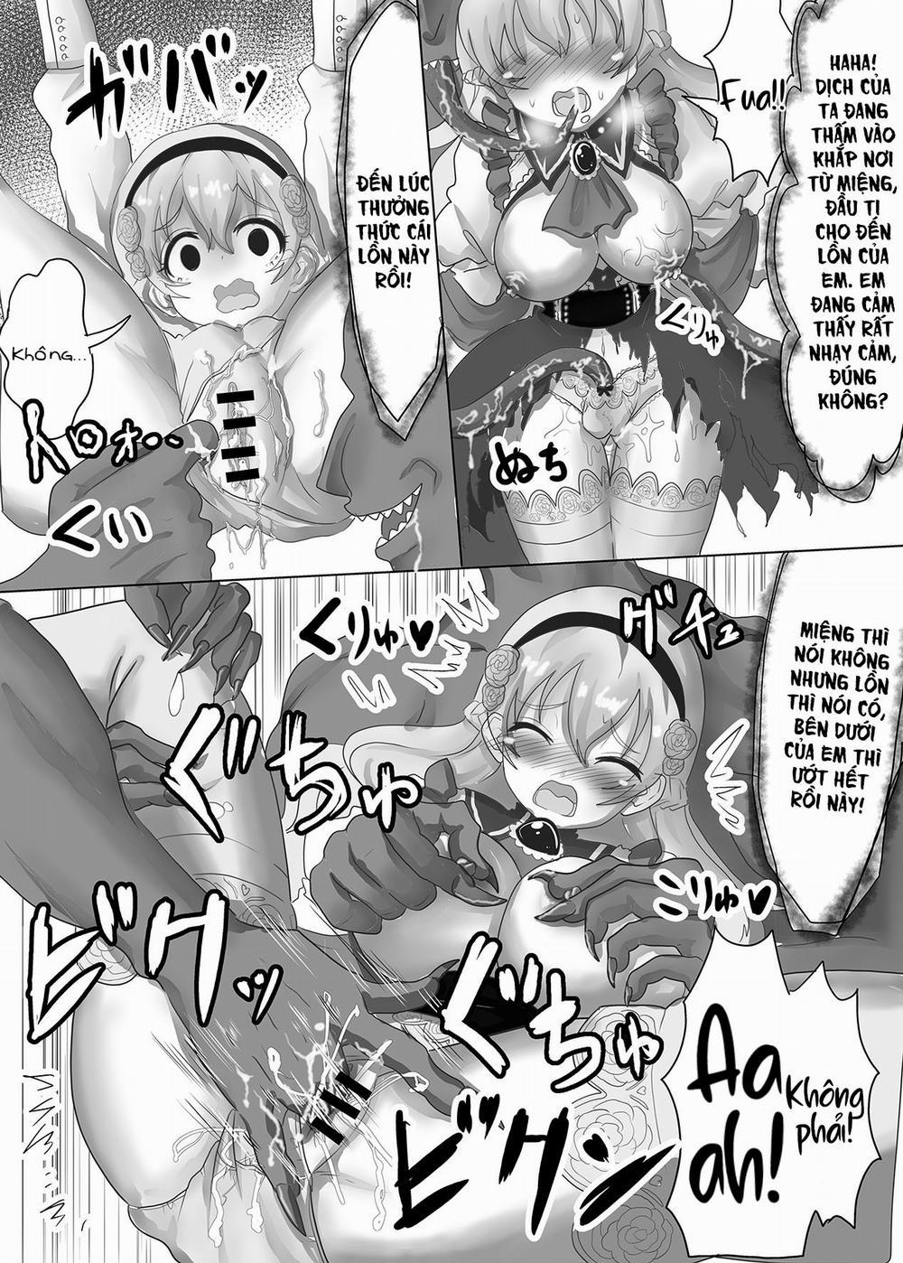 Thánh nữ chuyển sinh bị Ma vương tà ác hiếp dâm rồi bị ép trở thành cô dâu đẻ con cho hắn Oneshot nứng trang 11