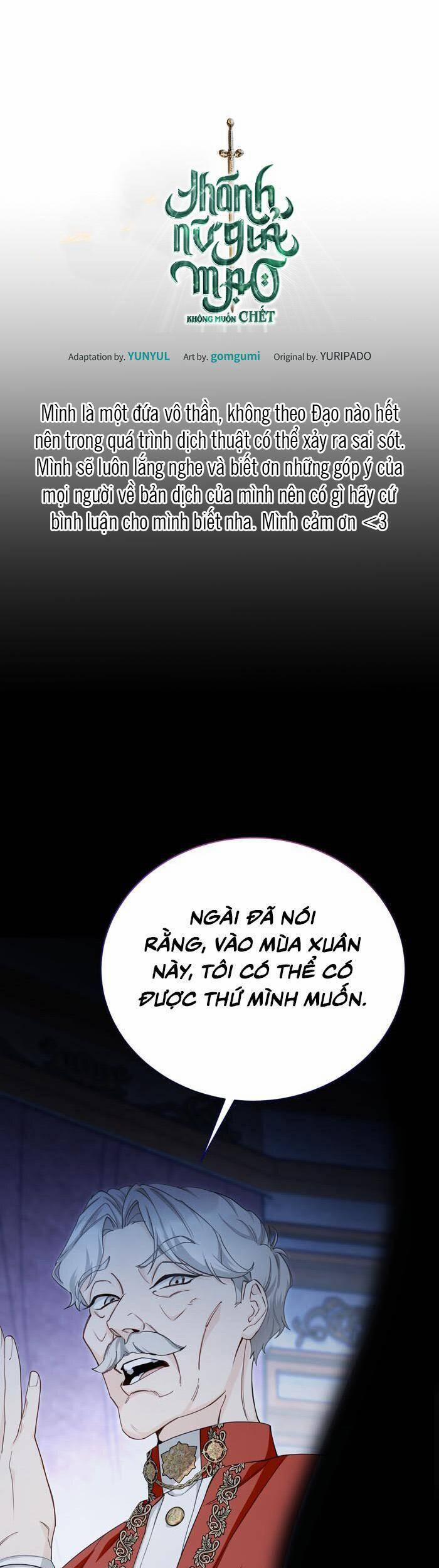 Thánh Nữ Giả Mạo Không Muốn Chết 10 trang 35