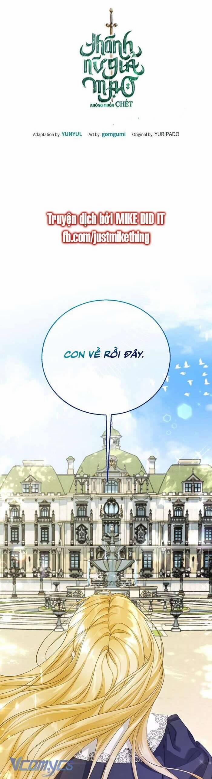 Thánh Nữ Giả Mạo Không Muốn Chết 15 trang 9